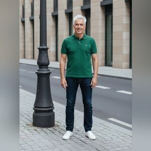 Lacoste Green Polo Shirt. Size 5 US L